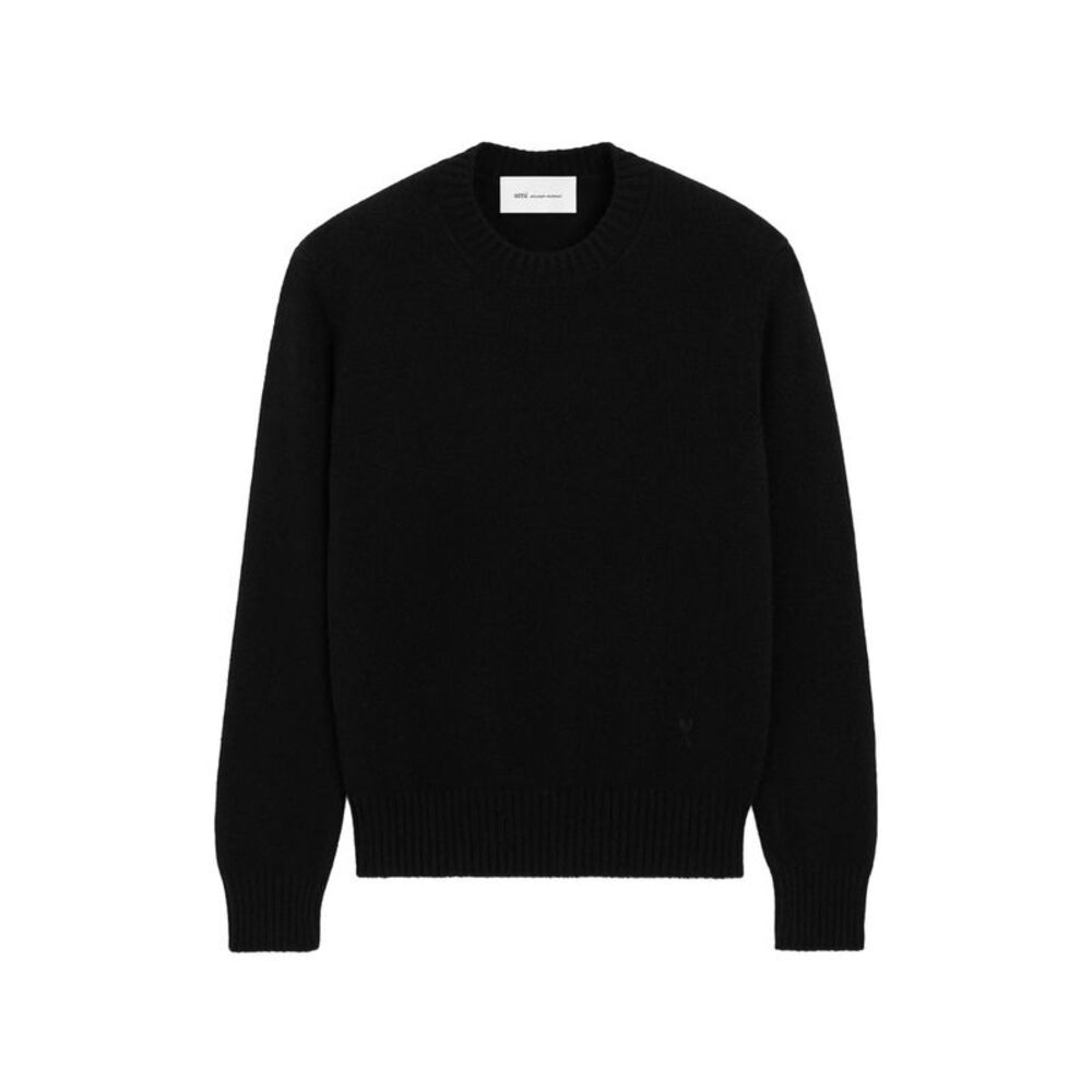 Ami Paris Black Sweaters & Knitwear - Jumpers Men